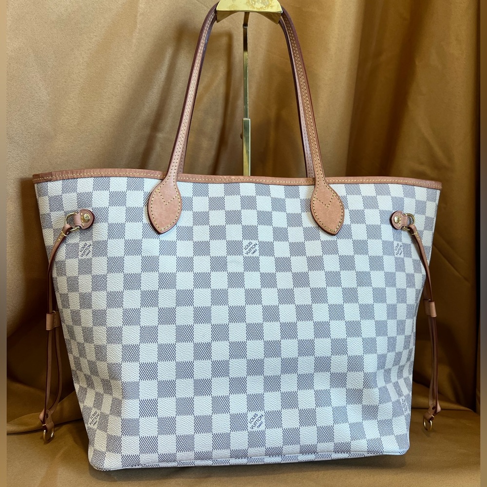 Nerverfull MM in Damier Azur print DA New Model